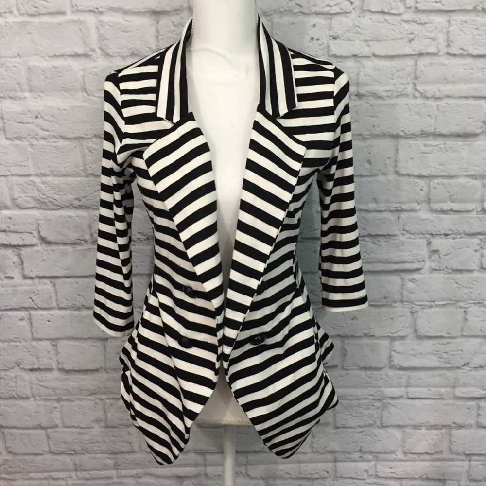 Striped blazer